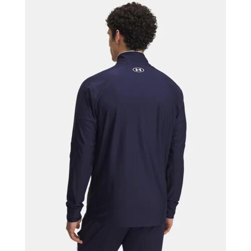Veste De Survêtement Under Armour Challenger Pour Homme Midnight Bleu Marine / Blanc M