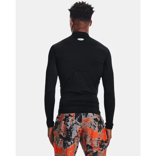 Baselayer À Col Montant De Compression Coldgear® Pour Homme Noir / Blanc M