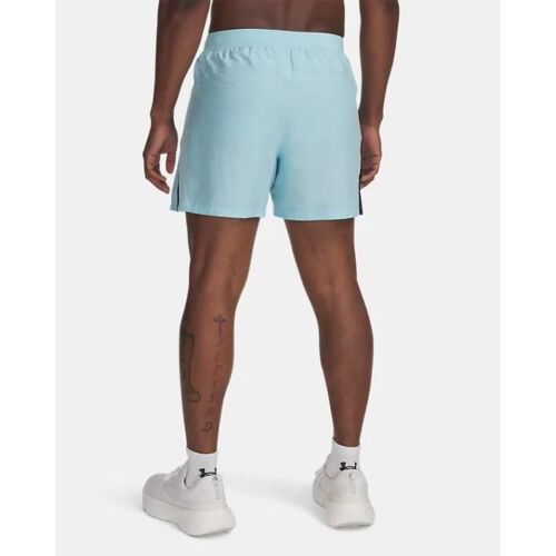 Short 13 Cm Under Armour Launch Pour Homme Stream / Midnight Bleu Marine / Réfléchissant L
