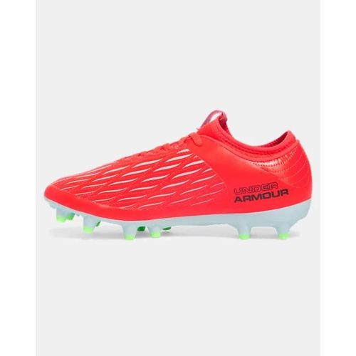 Chaussure De Foot Under Armour Magnetico Select 4 Fg Jr. Pour Enfant Ares Rouge Ares Rouge Stream