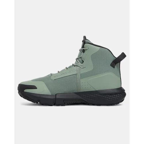 Chaussures Militaire Under Armour Valsetz Mid Pour Silica Vert Anthracite Noir Gris