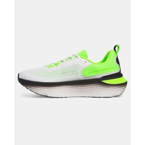 Chaussure De Course Under Armour Infinite Elite 2 Pour Homme Blanc / Hyper Vert / Noir 40.5