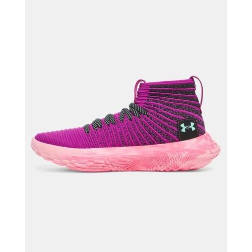 Chaussures De Basketball Under Armour Futr X Elite Unisexe Andromeda Mauve Noir Comet Vert