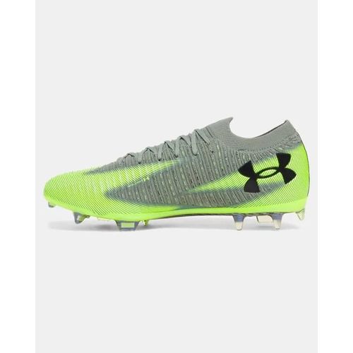Chaussures De Football Crampons Under Armour Shadow Elite 3 Fg Pour Silica Vert High Vis Jaune Noir