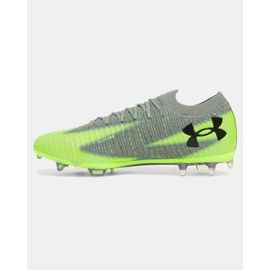 Chaussure De Football À Crampons Under Armour Shadow Elite 3 Fg Pour Homme Silica Vert / High Vis Jaune / Noir 40.5