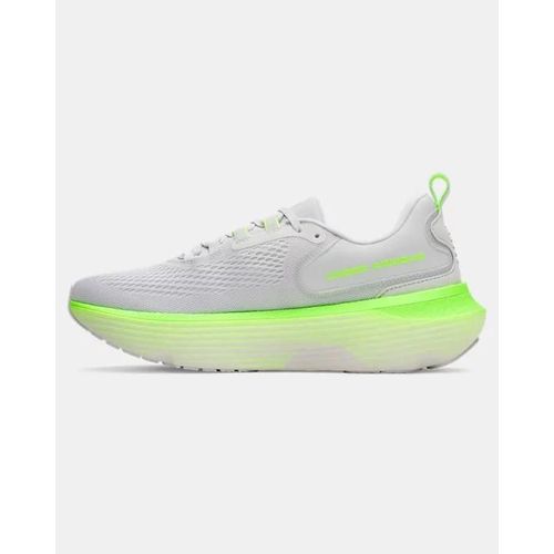 Chaussures De Course Under Armour Infinite Elite 2 Pour Distant Gris Hyper Vert Blanc