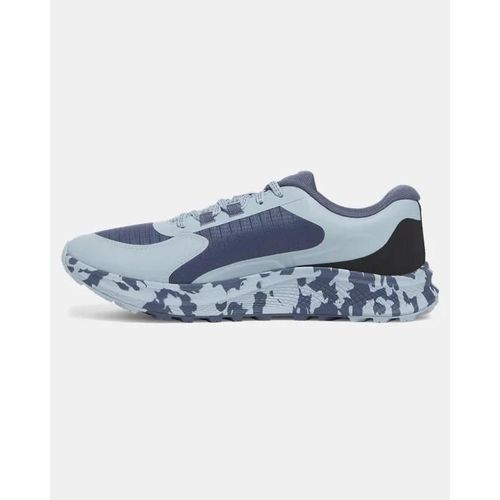 Chaussures De Course Under Armour Bandit Trail 3 Pour Downpour Gris Harbor Bleu Hyper Vert