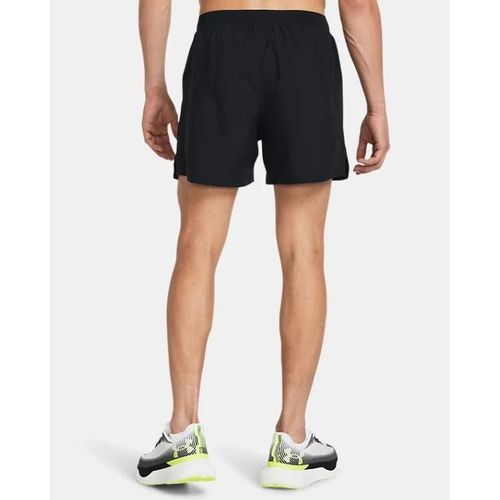 Short 13 Cm Under Armour Launch Pour Homme Noir / Noir / Réfléchissant S