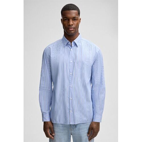 Chemise Charlie, En Bleu À Rayures