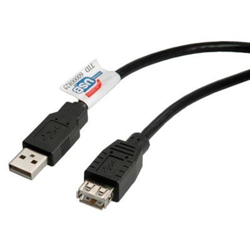 Roline Câble Usb 2.0 Type A-a, M/f 1.8m