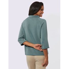 T-Shirt À Manches 3/4 50% Modal - - Jade