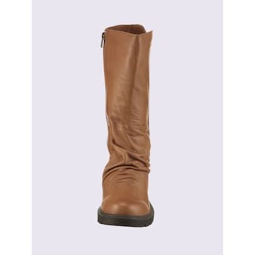 Bottes Cuir Nappa De Vache Couleur Chamois