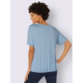 T-Shirt 50% Coton - - Bleu Clair