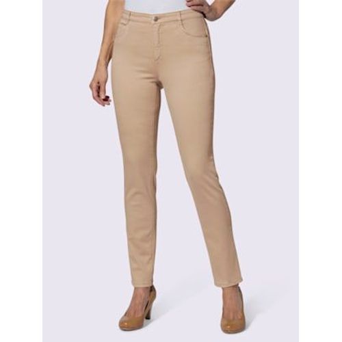 Jean 5 Poches 50% Coton - - Beige