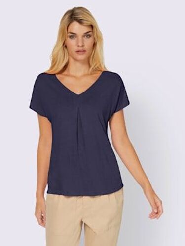 T-Shirt À Manches Courtes - Linea Tesini - Bleu Nuit