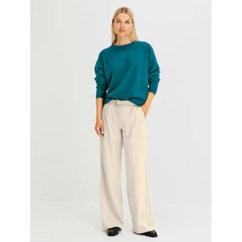 Pull 50% Viscose (Ecovero) - - Bleu Pétrole