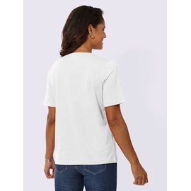 T-Shirt À Manches Courtes Ruban Gros Grain Avec Rivets - - Blanc