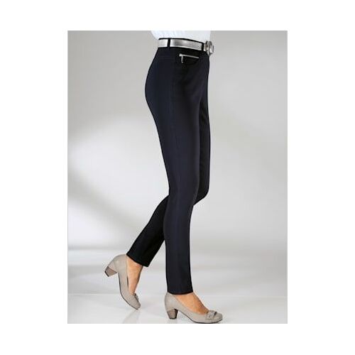 Pantalon Confortable Avec Poches Zippées - Stehmann Comfort Line - Marine