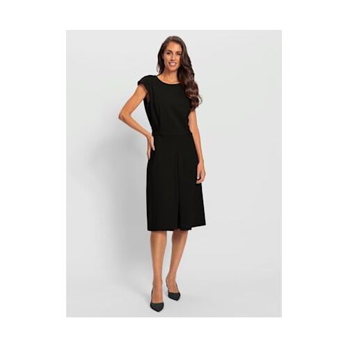 Robe Fourreau Lien À Nouer Pour Régler La Largeur - Ashley Brooke - Noir