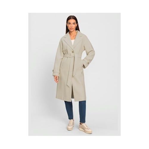 Manteau D'hiver Coupe Longue Tendance - Rick Cardona - Couleur Ivoire