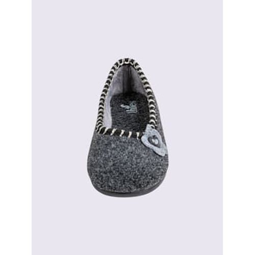 Chaussons En Feutre Synthétique Gris