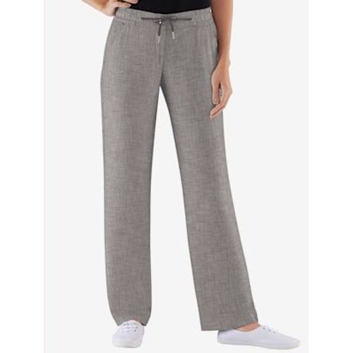 Pantalon Coupe Sportive Ceinture Élastique - - Taupe