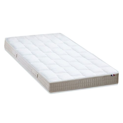 Sommier électrique à plots et matelas 100% latex 90 x 190