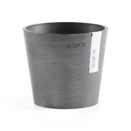 ECOPOTS VASO AMSTERDAM MINI D13x11,4CM GRIGIO