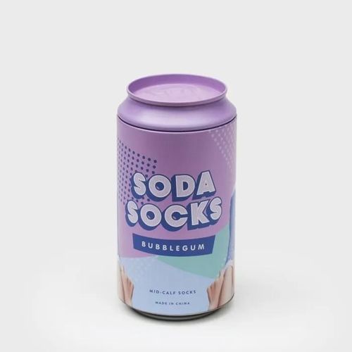 Suck Uk - Calzini Alla Soda - Gomma Da Masticare - Viola
