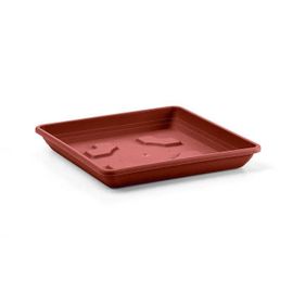 Veca Sottovaso Quadrato 30cm 60% Riciclabile Terracotta