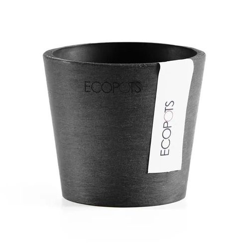 ECOPOTS VASO AMSTERDAM MINI D8x7CM GRIGIO SCURO