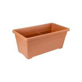 Vaso Algarve Terrace Wheels 80cm Terra Elho