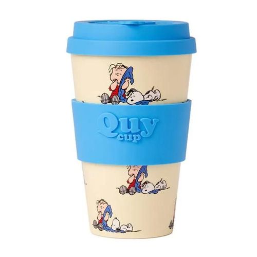 Quy Cup, Thermos Tazza 'travel Mug' Snoopy Copertina 400ml, Tempo Libero