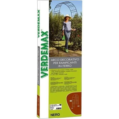 Arche De Jardin En Acier Pour Creepers Anthracite Verdemax 3417