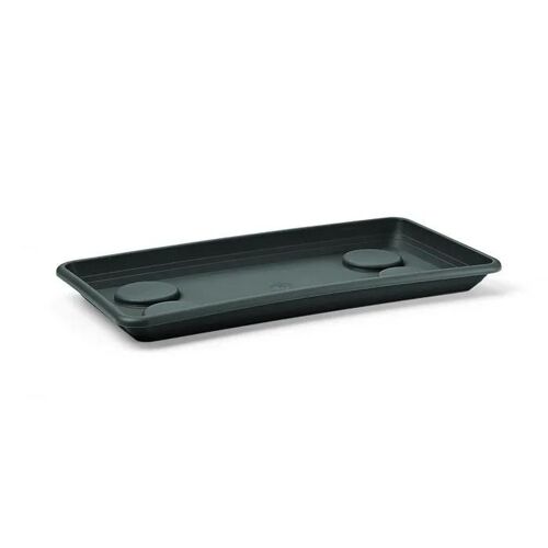 Sottofioriera Rettangolare Anthea 55cm Antracite Veca Sottovaso