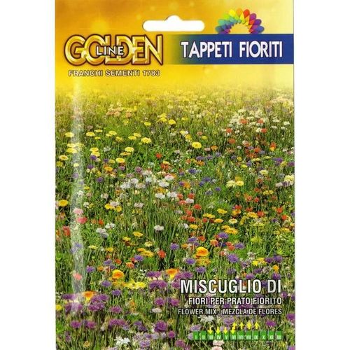 Bustina Miscuglio Di Fiori Prato Fiorito Orto Fiori Giardino Semi