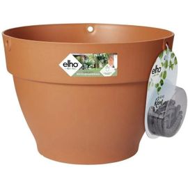 Pot De Fleur Elho Vibia Campana Rond - Ø 26 - Plastique - 6 L - Terre Cuite