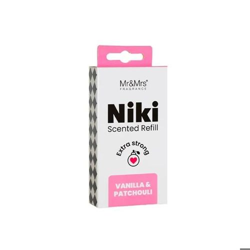 Mr & Mrs Fragrance Ricarica Profumatore Per Auto Niki Vanilla&patchouli