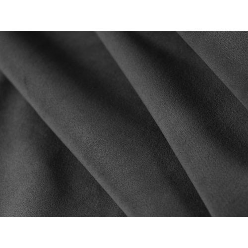 Méridienne Gauche En Tissu Velours Gris