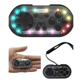 Mini Manette Sans-Fil Rgb - Switch 1&2 ¿ Transparente Pour Pc/Android/Ios
