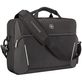 Sacoche pour ordinateur portable - WENGER - XE Compact Brief 16 - Noir - Rouge - 15,6 pouces