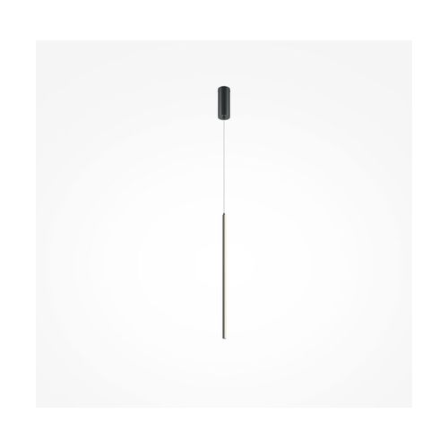 Suspension Verticale En Aluminium Noir 17cm Halo - Maytoni