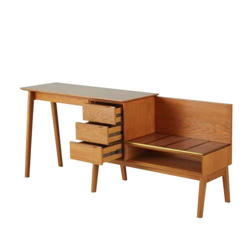 Bureau porte valise pour hôtel 3 tiroirs