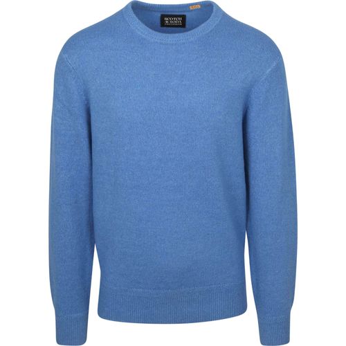 Scotch And Soda Pull-Over Soft Knit Bleu Taille Xl