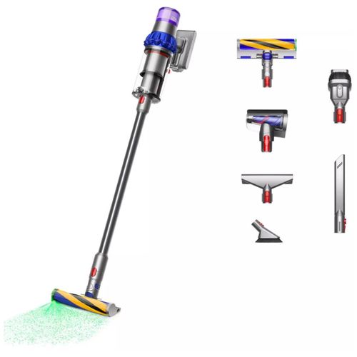 Aspirateur balai Dyson V15 Detect Fluffy Nickel/Bleu (476575-01)