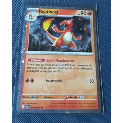 Pokémon Reptincel 008 / 091 Holo Cosmo Ev4,5 Destinées De Paldea