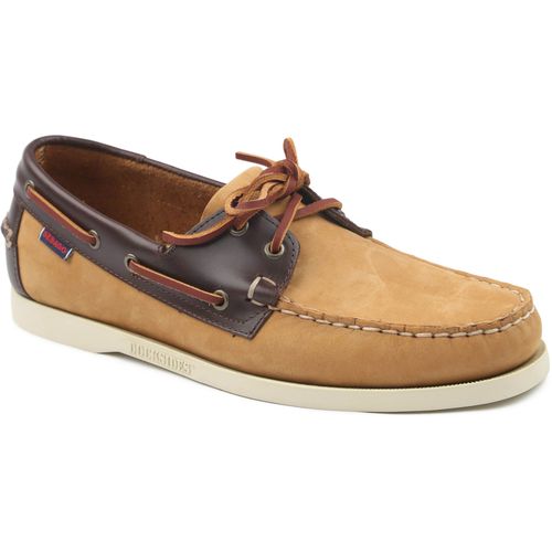 Sebago Chaussures Docksides Portland Marron Beige