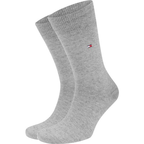 Tommy Hilfiger Chaussettes Classique Lot De 2 Gris Taille 39-42