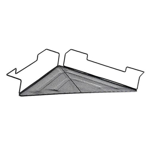 Étagère De Cabine De Bureau,Étagère De Rangement Pour Articles Divers D'angle Métallique,Étagère De Bureau Pour Dortoir Mesh Peu Encombrant