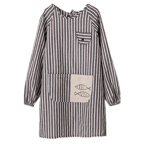 Tablier En Coton Polyester Résistant À L'huile Doux Pour La Peau Avec Bretelles Réglables Pour La Cuisine Adulte Walkbee F24